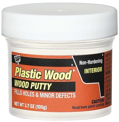Dap 21245 Smooth Finishing Putty, White, 3.7 Oz