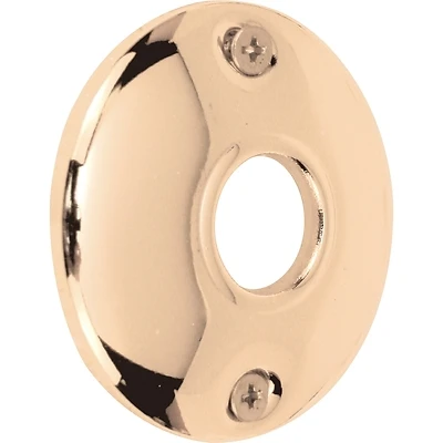 Prime-Line E 2282 Door Knob Rosettes, 2-1/4 In., Steel Brass, 2 Pk