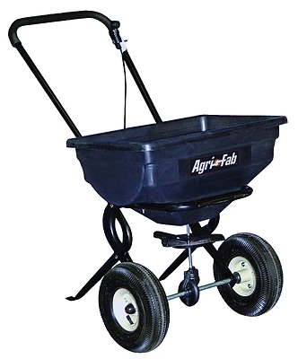 45-0388 Broadcast Spreader, 85 Lb Capacity, 14,200 Sq-ft Coverage Area