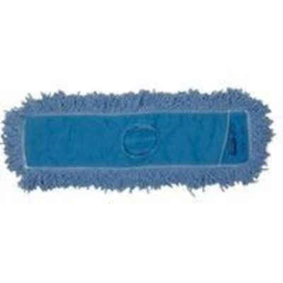 Fgj25300bl00 Twisted Loop Dust Mop Head, 24" X 5", Blue