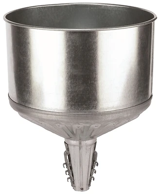 75-008 Galvanized Steel Funnel, 8 Quart Capacity, 11-1/2 In Height