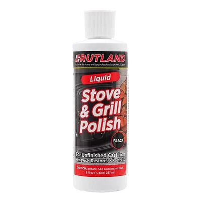 Rutland 72 Liquid Stove and Grill Polish, Cast Iron, 8 Oz