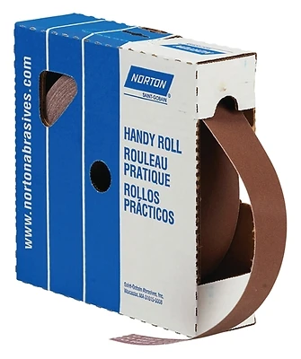 Metalite 26284 Utility Cloth Roll, 50 Yards Long, 1-1/2 Inches Wide, 180 Grit