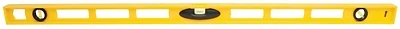 Stanley 42-470 I-Beam Level, 48 In L, 3 Vial, Non-magnetic, Yellow