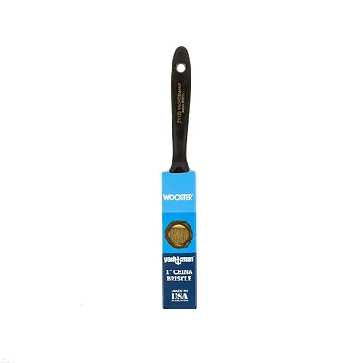 Wooster Z1120-1 Yachtsman Flat Paint Brush, 1 In., China Bristle