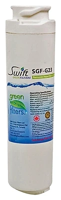 Sgf-mswf/g23 Refrigerator Water Filter, 0.5 Gpm, 0.5 Um Filtration