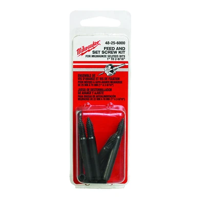 Milwaukee 48-25-6000 Feed and Set Screw Accessory Set, Standard, Steel