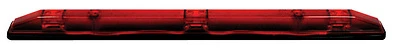 Piranha Red Rectangular Led Identification Light Bar V169-3r