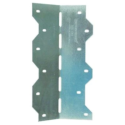Adjustable L Angle, 18 Gauge, Galvanzied Steel, 135-Degree To 0-Degree, 7-7/8 In. L