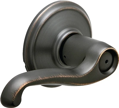 Schlage F40VFLA716 Flair Privacy Lever Lockset, Aged Bronze