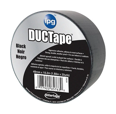 Jobsite 1.88 In. X 20 Yd. Black General Purpose Duct Tape