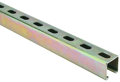 Steel Channel, 12-Gauge, 10-Ft. x 1-5/8 x 1-5/8-In.