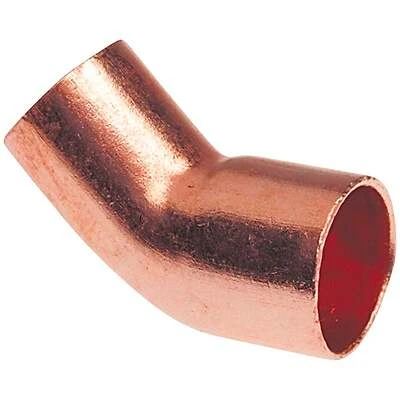 Nibco Copper Pressure 45-Degree FTG x Cup Street Elbow, 3/4 In.