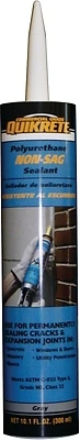 Quikrete 8660-11 Polyurethane Non-Sag Sealant, Gray, 10.1 Oz. Tube