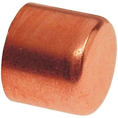 Copper Pipe Cap, 1 In.