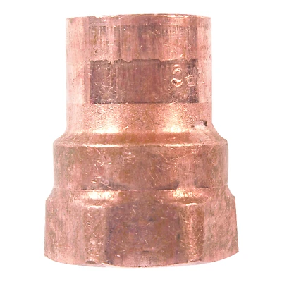 Everbilt Copper Pipe Adapter, 1/2 In. CxFPT