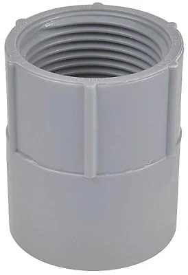 Carlon E942K-CAR PVC Conduit Female Adapter, 2-1/2 In. FPT x Socket