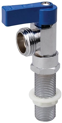 Replacement Washing Machine Valve, Chrome Plated Brass