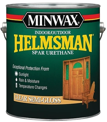 Minwax 13210000 Helmsman Spar Urethane, Semi-Gloss, 1-Gallon