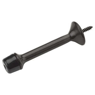 National Hardware N327-031 Wall-Mount Door Stop, Oil-Rubbed Bronze, 3 In.