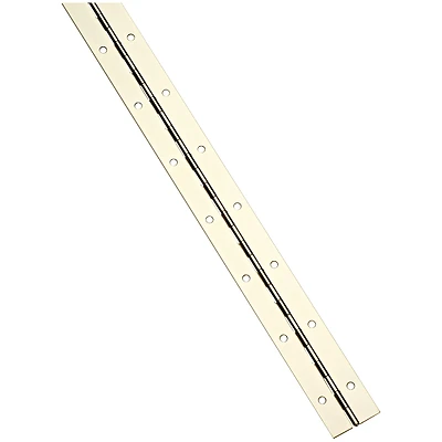 Continuous Hinge, Brass, 1-1/2 x 72 In.