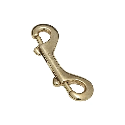 Bronze Double Bolt Snap, 3-7/16 In.