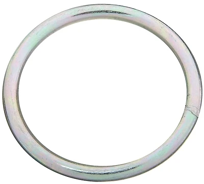 National Hardware N223-164 Welded Ring, #2 Chain, 2-1/2 In. ID, Zinc-Plated Steel