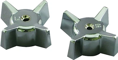 88090 Cross Style Chrome Faucet Handle For Gerber Faucets, 1 Per Card