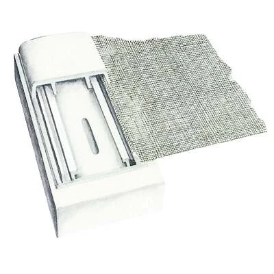Screen Tight BASE38 Porch Screening Base, Vinyl, Black, 3-1/2 In. x 8 Ft.