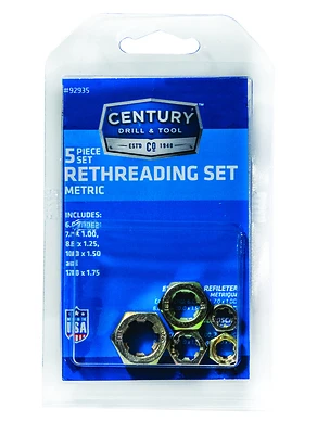 RETHREADING METRIC SET 5PC