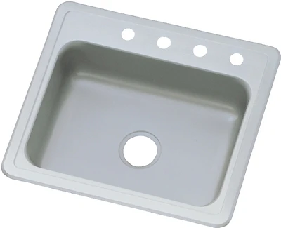 Middleton 25 In. X 22 In. X 6 In. Deep Stainless Steel Drop-in Kitchen Sink