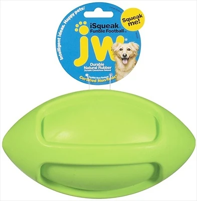 I-Squeak Funble Football Dog Toy, Large