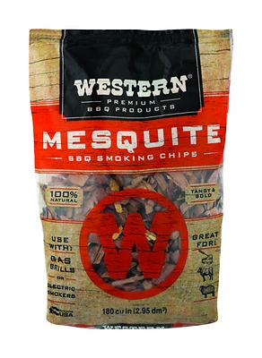 Grill Smoking Chips, Mesquite, 180-Cu. In.