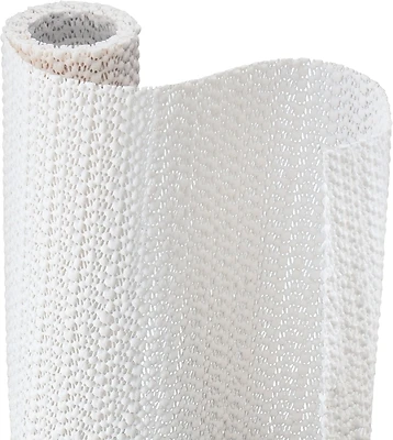 12 In. X 5 Ft. White Beaded Grip Non-adhesive Shelf Liner