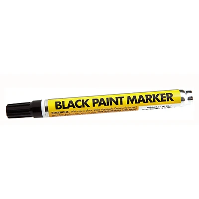 Forney 70819 Marker, Paint, Black