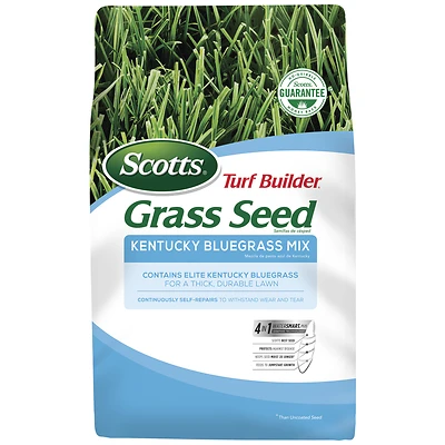 Turf Builder Kentucky Bluegrass Sun/shade Grass Seed 7 Lb - 4725 Sq. Ft. Coverage