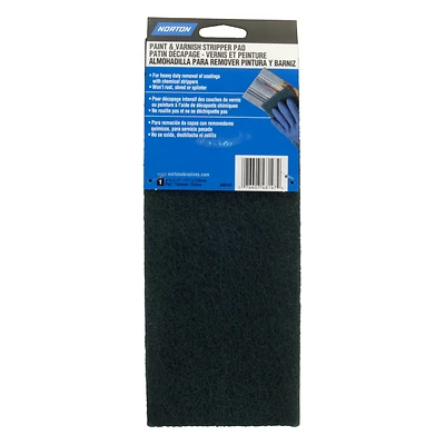 Norton 48147 Very Fine Stripping Pad, 11 x 4-3/8 In., 1 Pk