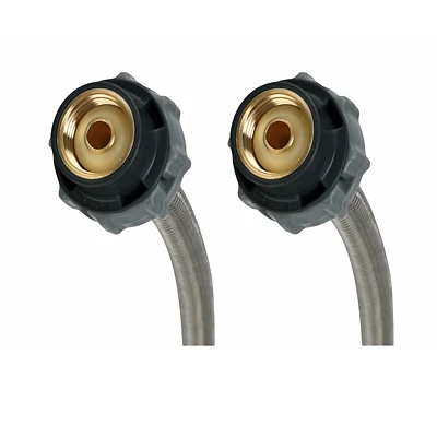 Click Seal B4f30cs Water Supply Connector, 1/2 In. Fip, 30 In. Length