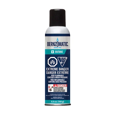 5.5 Oz Butane Fuel Cylinder For Soldering And Micro Torches