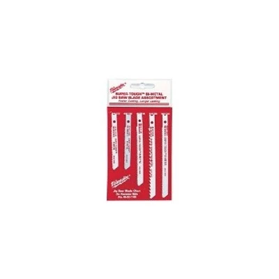49-22-1168 5-piece U-shank Jig Saw Blade Set For Metal/wood Cutting