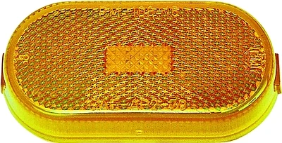 Peterson V108WA Marker Light, 12V Incandescent, Amber Lens, Screw Mount