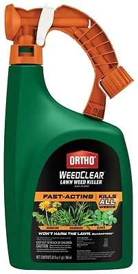 Ortho 0447805 WeedClear Lawn Weed Killer, North, Ready-to-Spray, 32 oz