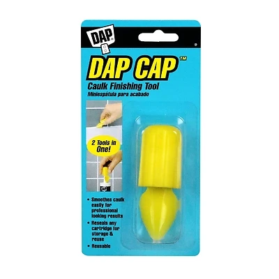 DAP 18570 Caulk Finishing Tool, Yellow Plastic