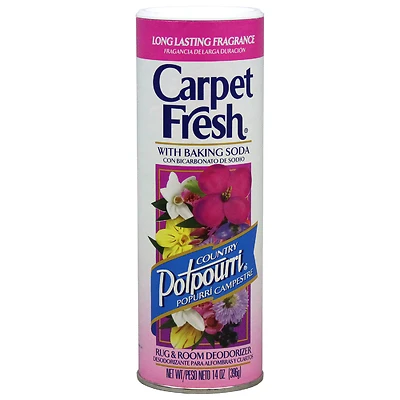 Carpet Fresh 276147 Deodorizer, Country Potpourri, 14 oz