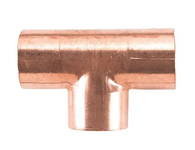 Nibco W01770C Copper Pipe Tee, 1-1/2 In. CxCxC