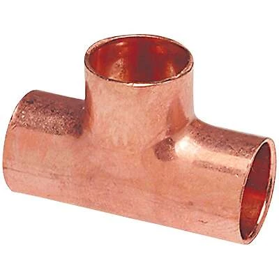 Nibco Copper Reducing Tee, 1 x 3/4 x 3/4 In. CxCxC