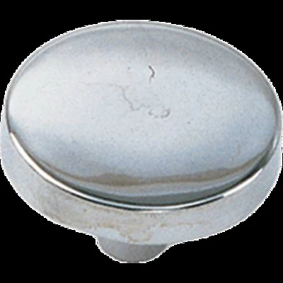 Tech Round 1-1/4 In. Dia. Chrome Cabinet Knob, Model 34526, 1 Pk