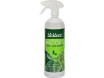 Bac-Out Stain + Odor Remover, Foaming Action, Lime, 32 oz. Trigger Spray