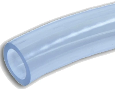 PVC Tubing, Clear, 1/4 In. ID x 3/8 In. OD x 100 Ft.