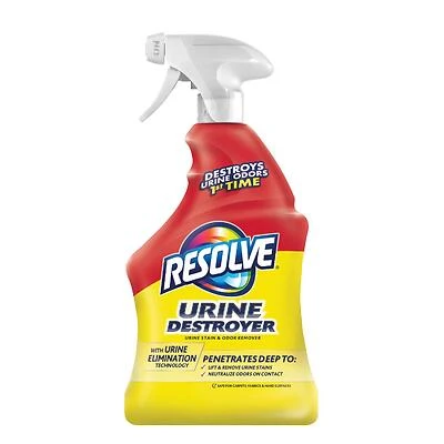 Resolve 1920099487 Urine Stain Destroyer, Citrus Scent, 32 oz.